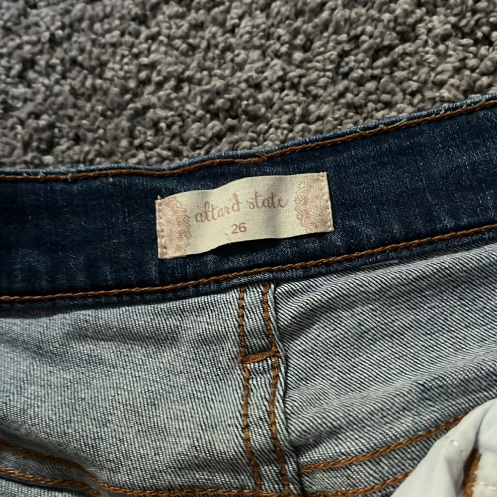 alterd state jeans shorts size 26 - Picture 3 of 3